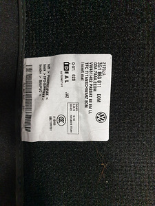 VW passat B8 коврики (2 фото из 2)