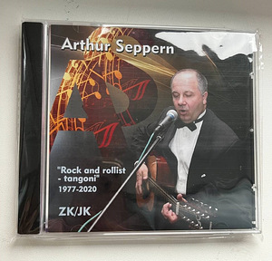 Музыкальный альбом Артура Сепперна на 2 языках.