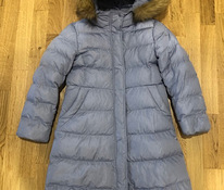 Uniqlo зим. пальто для девочки, р 128 (7-8)