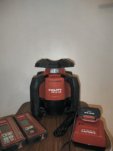 Hilti PR 2-HS pöördlasernivelliiri komplekt. (1 foto / 1)