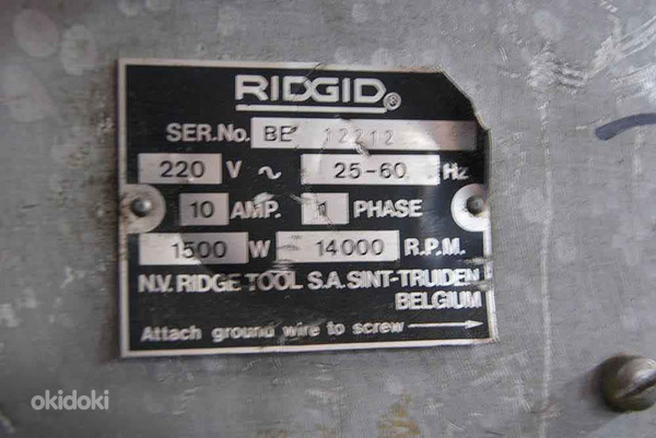 Резьбонарезной станок Ridgid 535. (фото #5)