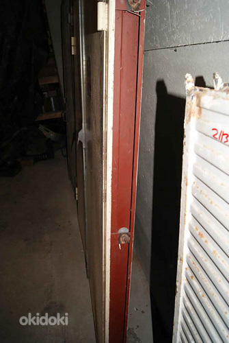 Металлическая дверь с двумя дверями (фото #2)