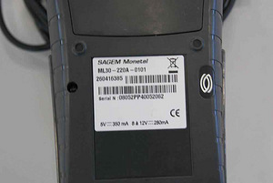 Kaardimakseterminal Sagem Monetal 50 tk (2 foto / 2)
