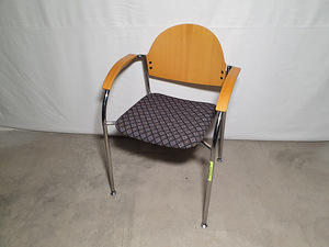 Стул для клиента, штабелируемый стул Martela, 5 шт.