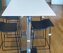 Высокий стол Isku, 2 шт, как новый