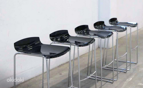Дизайнерские барные стулья, 5 шт. (фото #2)