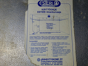 Осушитель Ester Turbo (6 фото из 9)