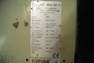 Kalorifeer Polar WH 50-4 (3 foto / 3)