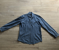 Рубашка "Hugo Boss" Обычный размер M Синяя