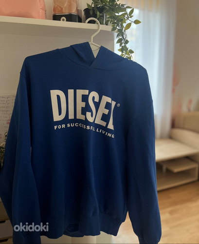Diesel Logo print Hoodie/Diesel kapuutsiga pusa