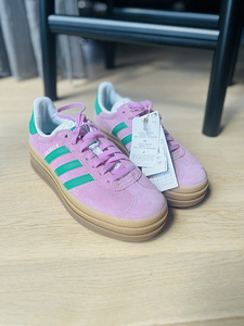 Adidas Gazelle pink/green