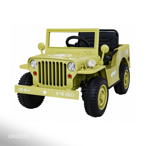 ЭЛЕКТРОМОБИЛЬ RETRO MILITARY SAND