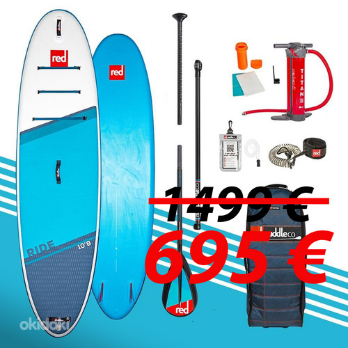 SUP - RED Paddle Co 10’6” Ride MSL - uus, täielik komplekt