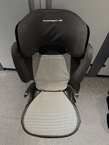 Porsche Junior Seat lasteiste + Pepita kate + ISOFIX alusmat (1 foto / 3)