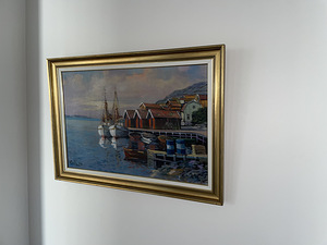 Õlimaal, signeeritud, kõik terve (2 foto / 4)