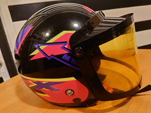 Retro mootorratta kiiver MDS XL suurusele (1 foto / 6)
