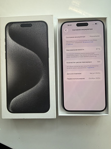 iPhone 15 ProMax 256GB 87% (3 фото из 6)