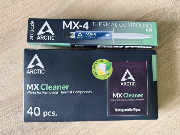 Termopasta Artic MX-4 45g ja puhastuslapid Artic MX 40tk