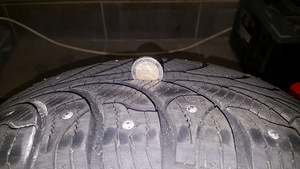 Шипованные шины 205/55 R16 HONDA HR-V (3 фото из 3)