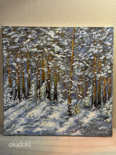 "Зима" Николай Шошин, 2018-2020, холст, масло
