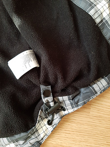 H&M k/s jope s.140, fliisvoodriga (2 foto / 3)