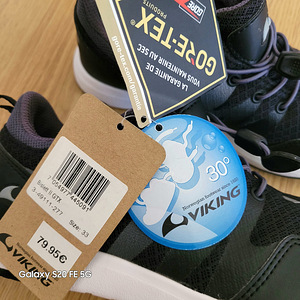 Viking gore-tex обувь р. 33 (2 фото из 3)