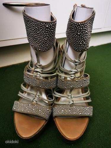 Lahtised kontskingad/heeled sandals 37 (foto #2)