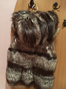 Naiste vest. Naturaalne karusnahk. Suurus S-M. (3 foto / 3)