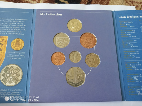 Колекция Английских монет в альбоме-ЩИТ (фото #2)