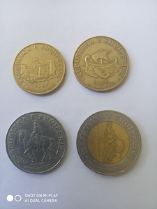 mündid Albaania Vabariik (1992–2020)