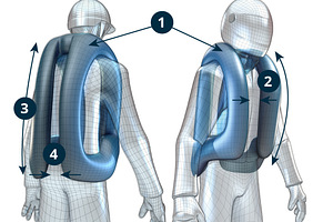 UUS Helite Airnest Airbag Vest size L (2 foto / 4)
