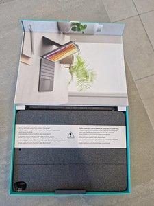 Logitech Combo Touch Grey Smart Connector QWERTY UK English (2 foto / 5)