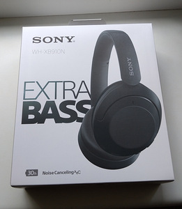 Juhtmevabad mürasummutavad kõrvaklapid. Sony wh-xb910n (1 foto / 1)