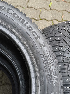 205/55 R16 Continental Ice Contact 2 Naastrehvid, 6mm (3 foto / 3)