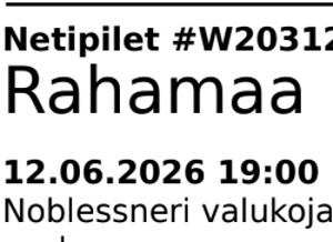 Rahamaa piletid müüa (1 foto / 1)