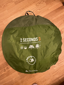 3 inimese matkatelk 2 sekundit pop up Quechua (1 foto / 3)