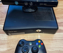 Xbox 360 S 4 ГБ + kinect + 1 контроллер + игры