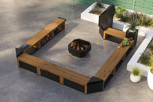 Grill Tulesaar (XL) Aiamööbel Välimööbel Terrassimööbel (3 foto / 10)
