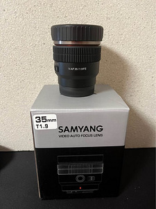 Objektiiv Samyang V-AF 35mm T1.9 FE Sony E + Hoya MKII (1 foto / 4)