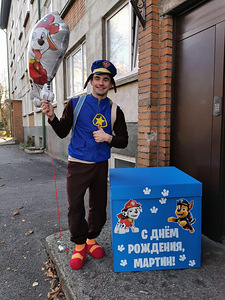 Kast - üllatus õhupallidega (2 foto / 10)