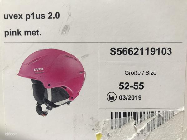 Зимний шлем uVEX P1us 2.0 52-55см. (фото #10)