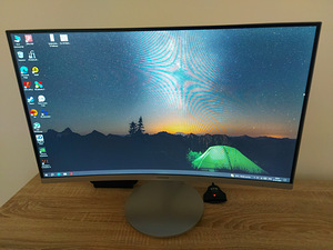 Samsung monitor 27" LED monitor - Full HD (1080p) (1 foto / 4)
