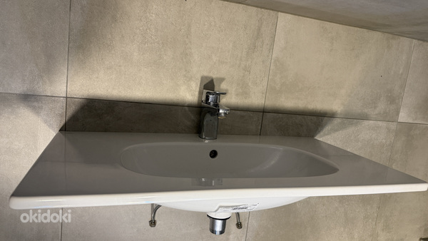 Valge valamu ja segisti ideal standart t350901