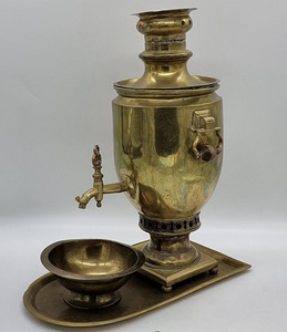 Антикварный самовар на дровах 1820-40