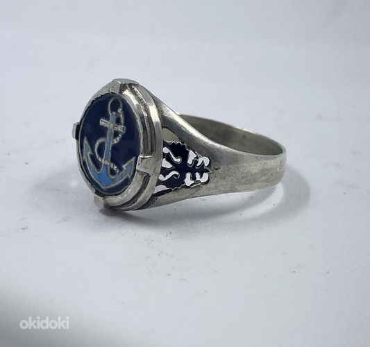 Карл Фаберже серебряное кольцо
