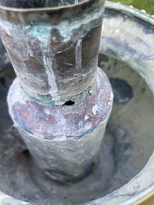Vana messingist samovar (5 foto / 5)