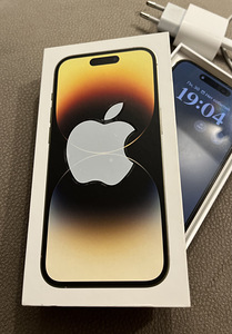 iPhone 14 Pro 128 GB, gold, nagu uus! (2 foto / 7)
