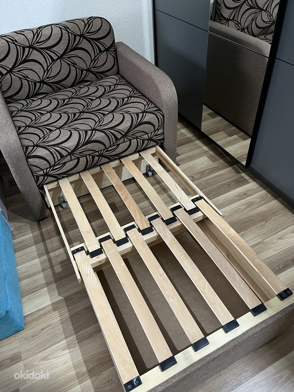 Кресло-кровать с ящиком для белья - Tallinn - Мебель и интерьер, Диваны .