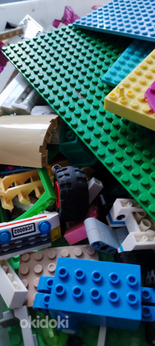 Полная коробка блоков LEGO, около 70 л (фото #9)