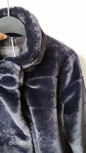 Новый! ESPRIT шуба, меховая куртка, пальто М (фото #4)